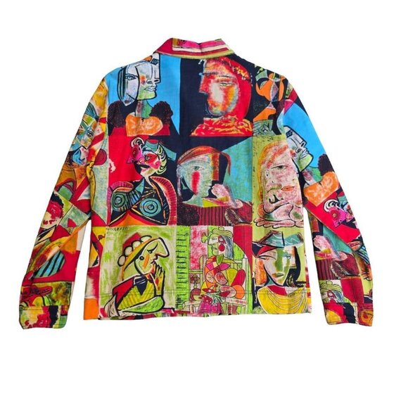 Vintage 80s abstract art museum meets wearable fashion 🎨 - Picture 2 of 2